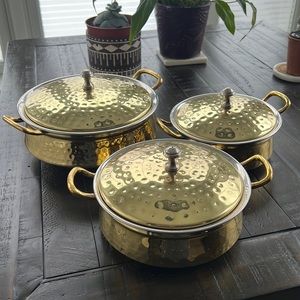 Good Used Condition INDIAN Serving Dishes